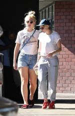 KRISTEN STEWART and DYLAN MEYER Out in Los Angeles 10/25/2019