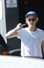 KRISTEN STEWART and DYLAN MEYER Out in Los Angeles 10/25/2019