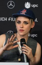 KRISTEN STEWART at Seberg Press Conference at 15th Zurich Film Festival 10/02/2019