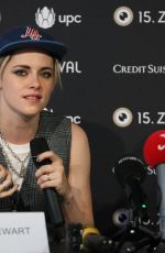 KRISTEN STEWART at Seberg Press Conference at 15th Zurich Film Festival 10/02/2019