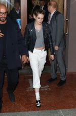 KRISTEN STEWART Leaves Saturday Night Live Cast Dinner in New York 10/29/2019