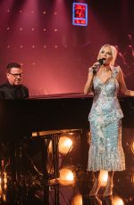 KRISTIN CHENOWETH at Late Late Show with James Corden 10/03/2019