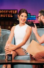 KRISTIN CHENOWETH at Late Late Show with James Corden 10/03/2019