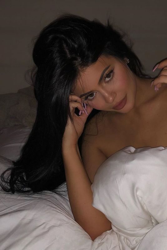 KYLIE JENNER in a Bed – Instagram Photos 10/19/2019