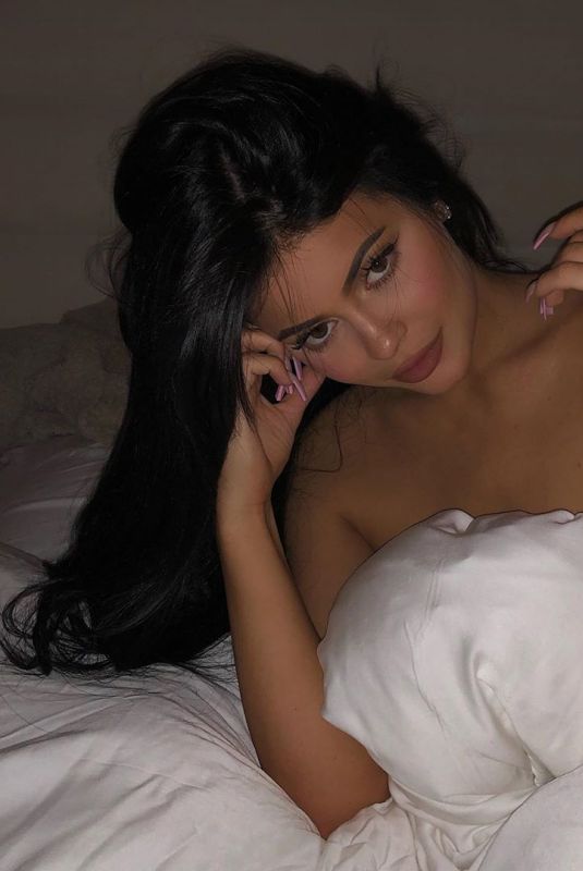 KYLIE JENNER in a Bed - Instagram Photos 10/19/2019