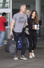 LANA DEL REY and Sean Larkin at JFK Airport in New York 10/25/2019