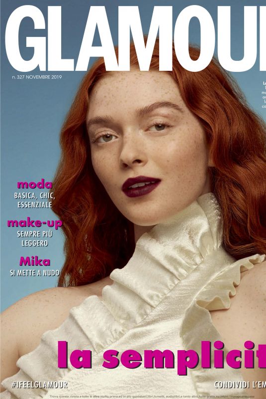 LARSEN THOMPSON in Glamour Magazine, Italy November 2019