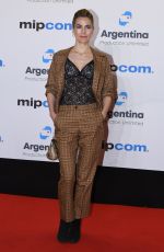 LAURA BACH at Mipcom 2019 Opening Ceremony in Cannes 01/14/2019