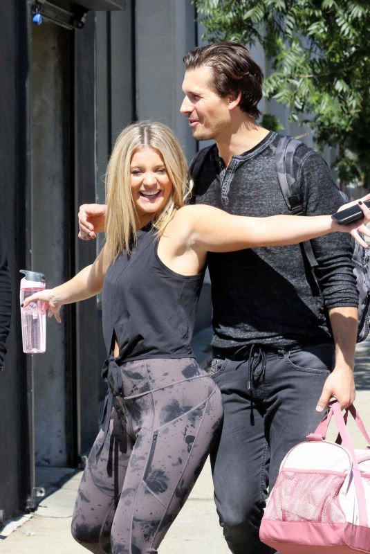LAUREN ALAINA at DWTS Studio in Los Angeles 10/06/2019