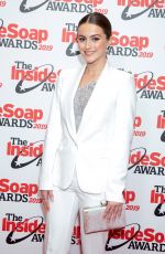 LAUREN MCQUEEN at Inside Soap Awards 2019 in London 10/07/2019