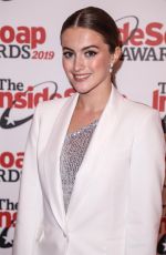 LAUREN MCQUEEN at Inside Soap Awards 2019 in London 10/07/2019