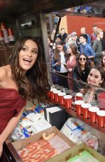 LEA MICHELE at Christmas in the City Album Promotion at Union Square in New York 10/25/2019