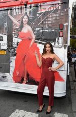 LEA MICHELE at Christmas in the City Album Promotion at Union Square in New York 10/25/2019