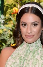 LEA MICHELE at Veuve Clicquot Polo Classic at Will Rogers State Park in Los Angeles 10/05/2019