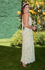 LEA MICHELE at Veuve Clicquot Polo Classic at Will Rogers State Park in Los Angeles 10/05/2019
