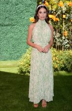 LEA MICHELE at Veuve Clicquot Polo Classic at Will Rogers State Park in Los Angeles 10/05/2019