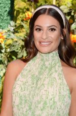 LEA MICHELE at Veuve Clicquot Polo Classic at Will Rogers State Park in Los Angeles 10/05/2019