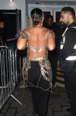 LEIGH-ANNE PINNOCK Arrives at Duo Club in London 10/01/2019