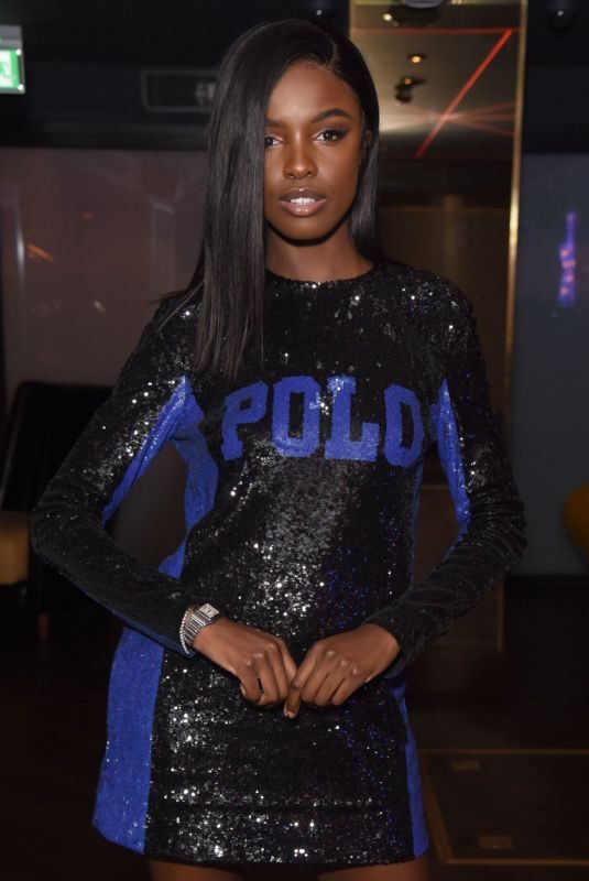 LEOMIE ANDERSON at Rollacoaster Magazine’s Autumn/Winter 2019 Issue Launch in London 10/17/2019