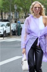 LEONIE HANNE Arrives at Atlein Show at Paris Fashion Week 09/26/2019