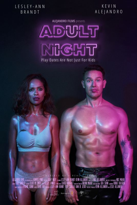 LESLEY-ANN BRANDT - Adult Night Poster