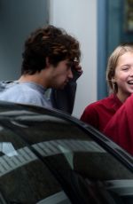 LILA GRACE MOSS Out and About in London 01/25/2019