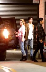 LILI REINHART and Cole Sprouse Out for Dinner in Echo Park 10/12/2019