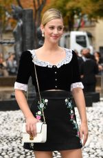 LILI REINHART at Mu Miu Fashion Show at PFW in Paris 10/01/2019