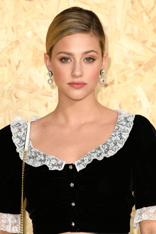 LILI REINHART at Mu Miu Fashion Show at PFW in Paris 10/01/2019