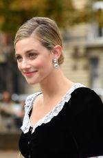 LILI REINHART at Mu Miu Fashion Show at PFW in Paris 10/01/2019