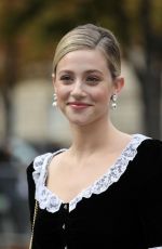 LILI REINHART at Mu Miu Fashion Show at PFW in Paris 10/01/2019