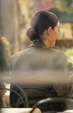 LILY ALDRIDGE and NAOMI SCOTT Out for Dinner in Rome 10/09/2019