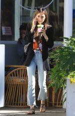 LILY COLLINS Out and About in West Hollywood 10/20/2019