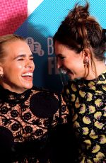 LILY JAMES and BILLIE PIPER at Rare Beasts Premiere at 63rd BFI London Film Festival 10/10/2019