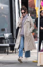 LILY JAMES Out in Ladbroke Grove in London 10/10/2019
