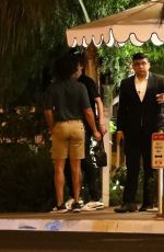 LILY-ROSE DEPP and Timothee Chalamet Night Out in Los Angeles 10/25/2019