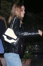 LILY-ROSE DEPP at Chiltern Firehouse in London 10/02/2019