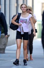 LILY-ROSE DEPP Leaves a Gym in New York 10/11/2019