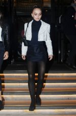 LILY-ROSE DEPP Leaves Corinthia Hotel in London 10/04/2019