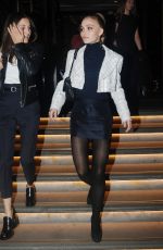 LILY-ROSE DEPP Leaves Corinthia Hotel in London 10/04/2019