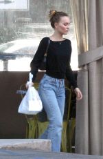 LILY-ROSE DEPP Leaves Grocery Store in Los Angeles 10/15/2019