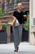 LILY-ROSE DEPP Out for Snacks in New York 10/14/2019