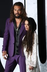 LISA BONET and Jason Momoa at Joker Premiere in Hollywood 09/28/2019