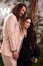 LISA BONET and Jason Momoa at See Premiere in Westwood 10/21/2019