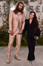 LISA BONET and Jason Momoa at See Premiere in Westwood 10/21/2019