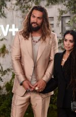LISA BONET and Jason Momoa at See Premiere in Westwood 10/21/2019