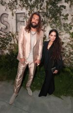 LISA BONET and Jason Momoa at See Premiere in Westwood 10/21/2019