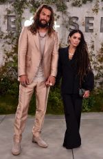 LISA BONET and Jason Momoa at See Premiere in Westwood 10/21/2019