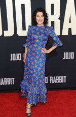 LISA EDELSTEIN at Jojo Rabbit Premiere in Los Angeles 10/15/2019