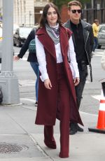 LIZZY CAPLAN Arrives at Build Speaker Series in New York 10/22/2019
